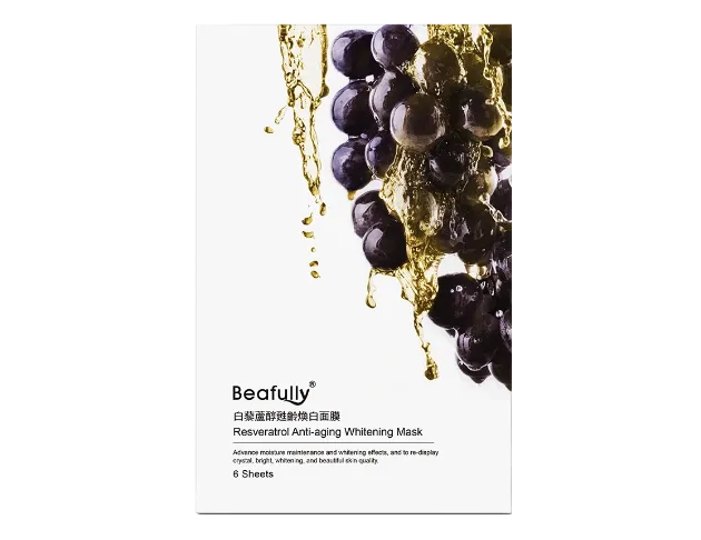 BEAFULLY |  白藜蘆醇甦齡煥白面膜 28ml 