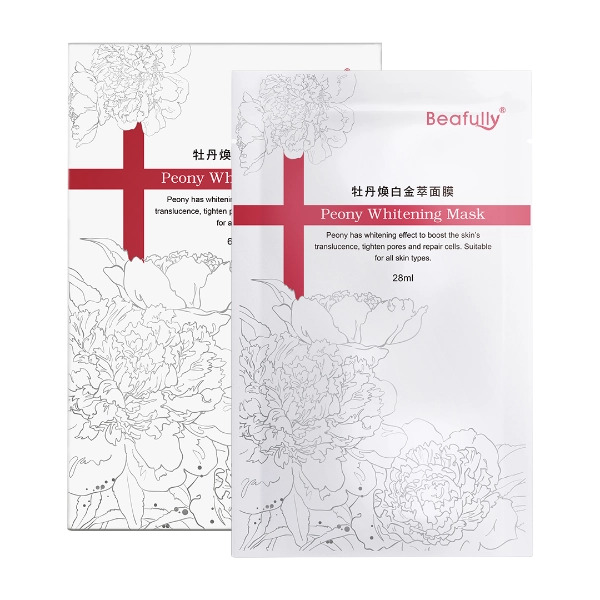 BEAFULLY | 牡丹煥白金萃面膜 28ml 